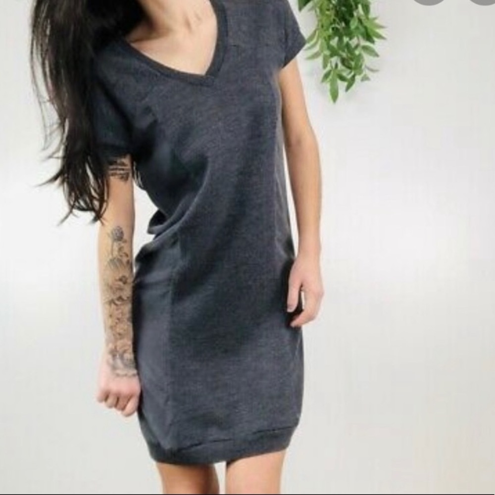 Garnet Hill merino wool and silk dress